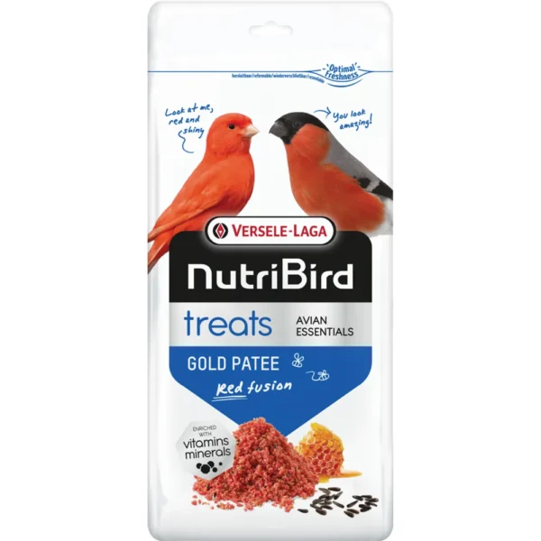 NutriBird Eggefôr Kanari Gold Patee Red 250g