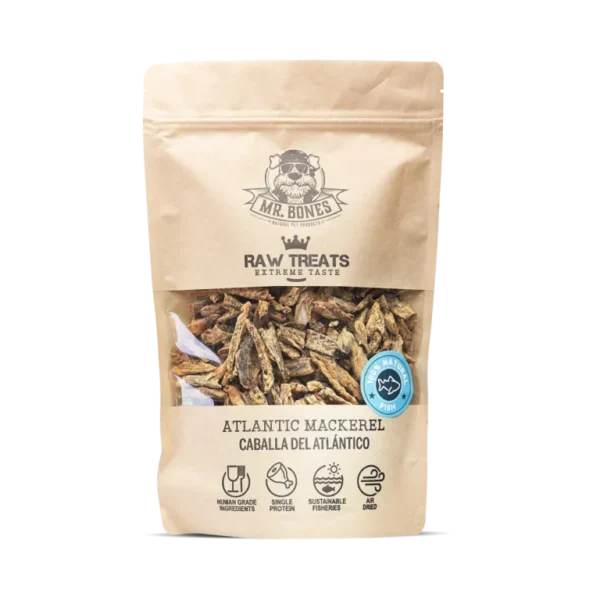 Mr. Bones Raw Treats Atlantic Mackerel XL 400g