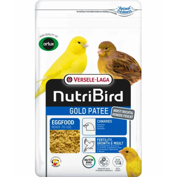 NutriBird Eggefôr Kanari Gold Patee 1kg