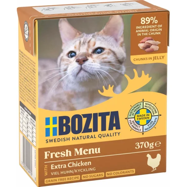 Bozita biter i gele kylling 370 gram