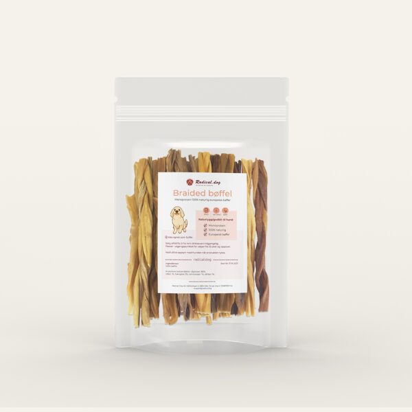 Radical.Dog Braided Bøffel 100g