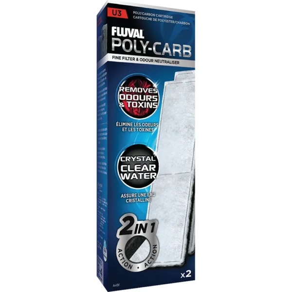 Fluval Poly-Carb U3 2pk