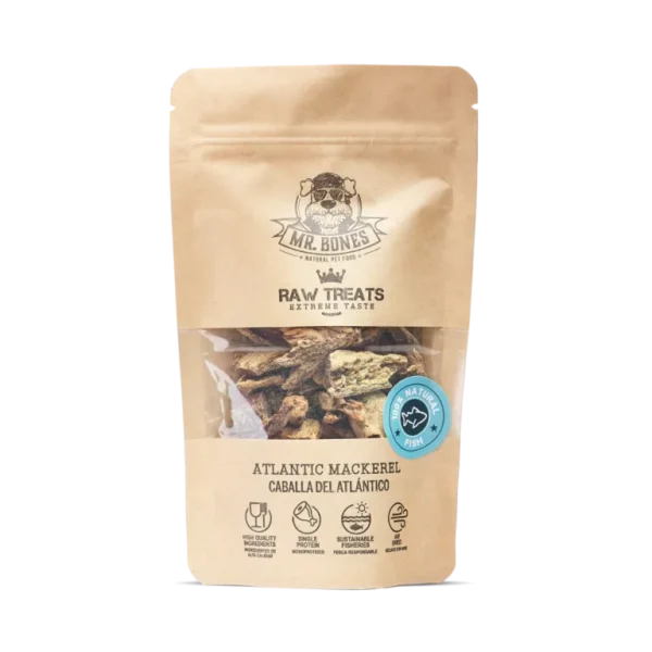 Mr. Bones Raw Treats Atlantic Mackerel 45g