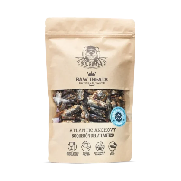Mr. Bones Raw Treats Atlantic Anchovy XL 400g