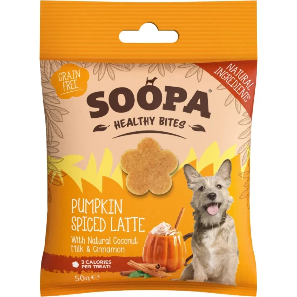 Soopa pumpkin spiced latte bites