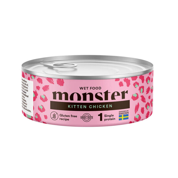 Monster Cat Kitten Chicken 100g