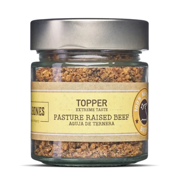Mr. Bones Topper Pasture Raised Beef 100g