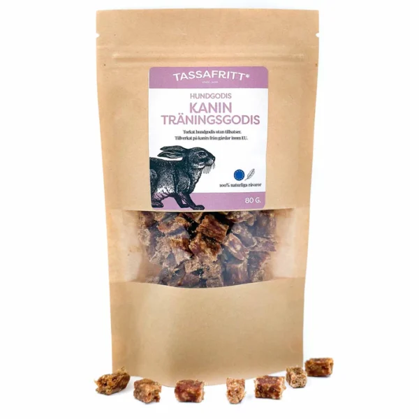 Tassafritt Kanin treningsgodbiter 80g