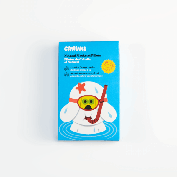 Canumi Natural Mackerel Fillets 115g