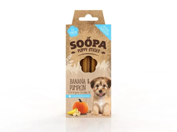 Soopa Valpesticks – banan & gresskar