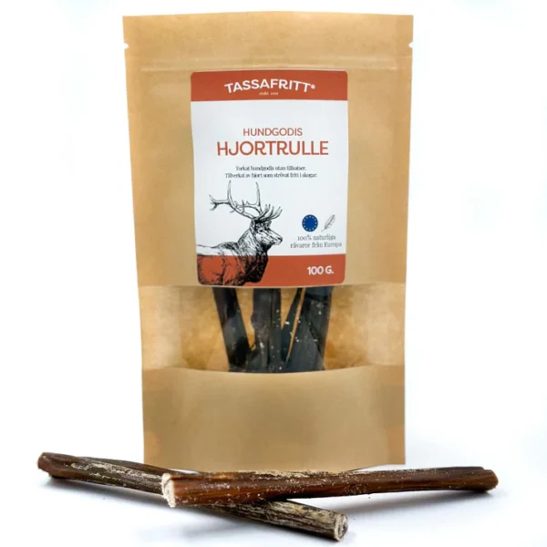 Tassafritt Hjort Tyggerull 15cm 100g