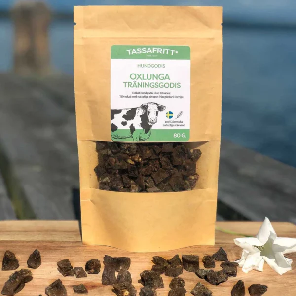 Tassafritt Okselever treningsgodbiter 80g