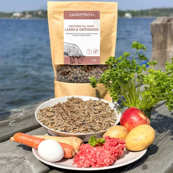 Tassafritt Ovnsbakt tørrfôr Lam & grønnsaker 2kg