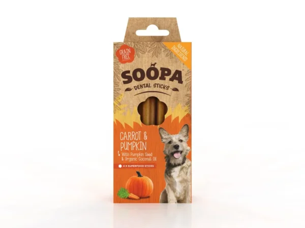 Soopa gulrot & gresskar tyggesticks