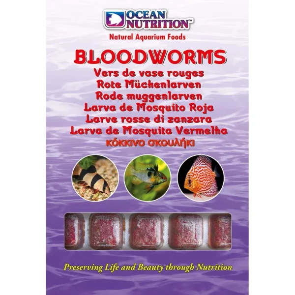 Ocean Nutrition Fryst Bloodworms 100g