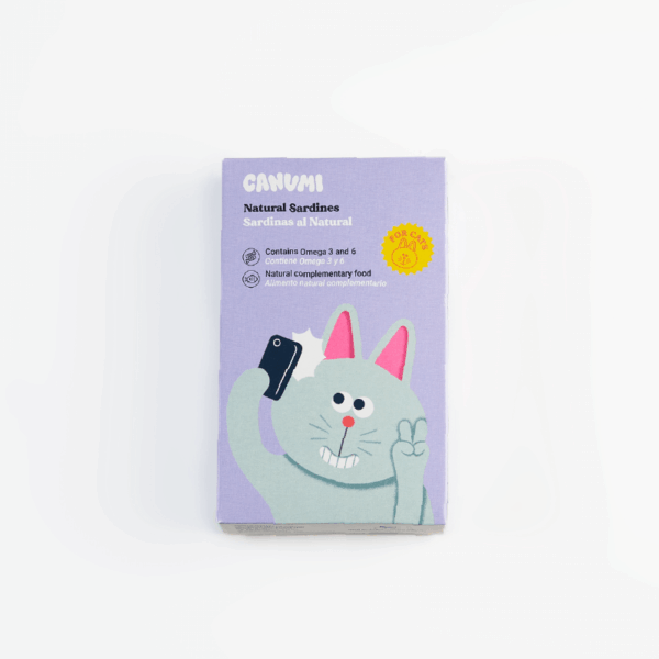 Canumi Cat Natural Sardines 115g