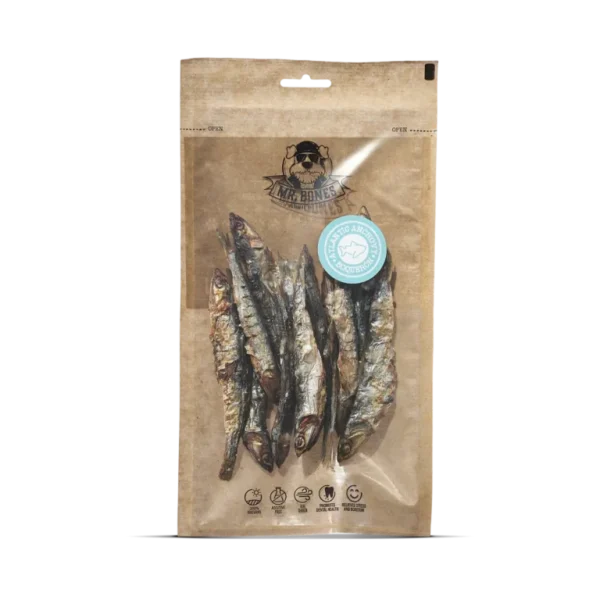 Mr. Bones Snacks Atlantic Anchovy 50g