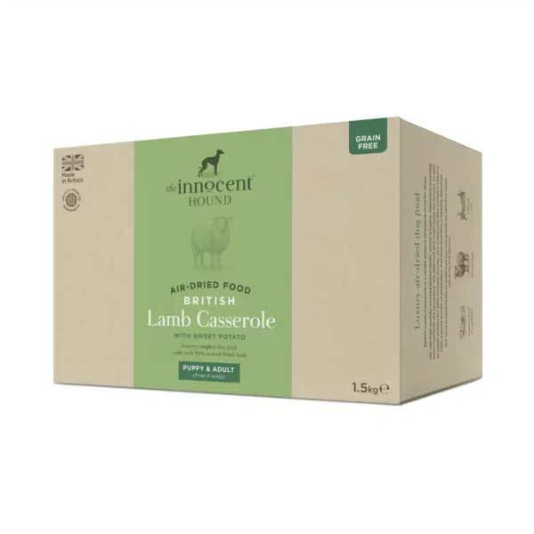 the Innocent Hound Air-dried food British Lamb Casserole 1,5kg