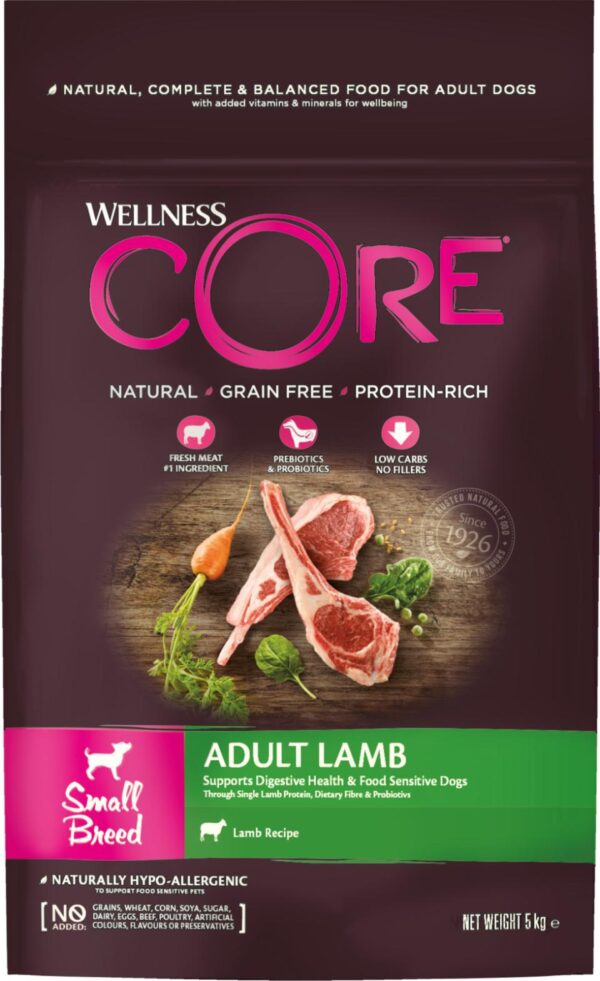 Core Dog Adult Lamb Small Breed 5kg