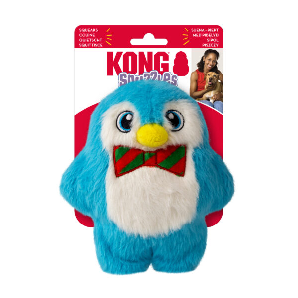 KONG Holiday Juleleke Snuzzles Penguin S 16x14x6,5cm