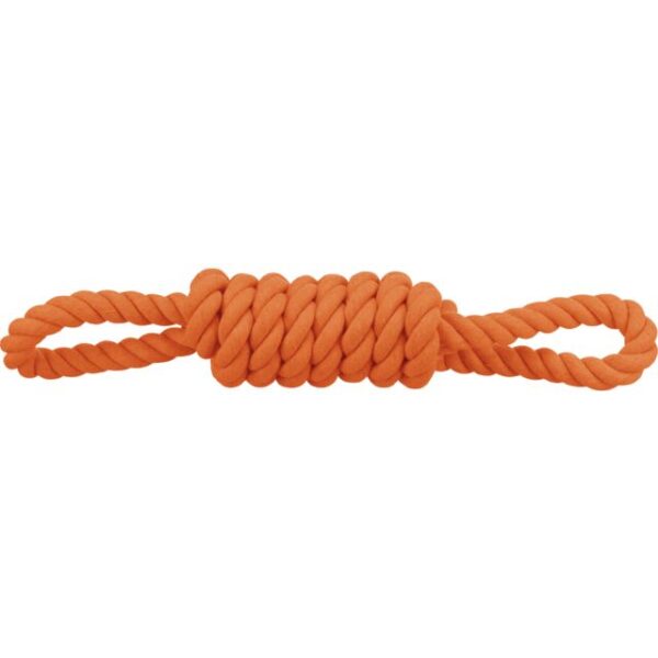 Hundeleke Tauknute m/2 håndtak 65cm