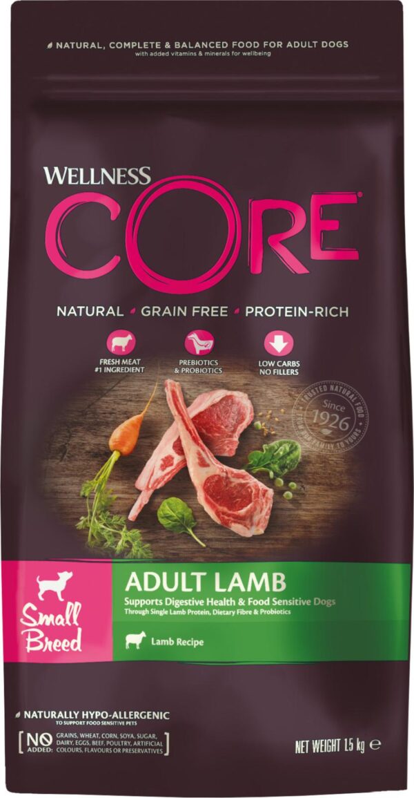 Core Dog Adult Lamb Small Breed 1,5kg