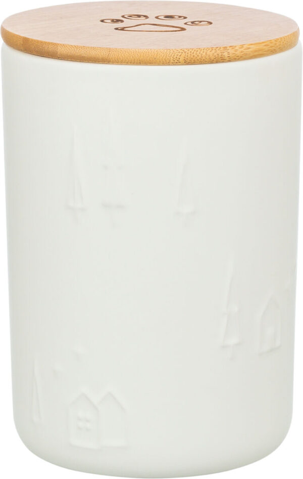 Juleboks Keramikk Xmas Hvit ø13x19cm