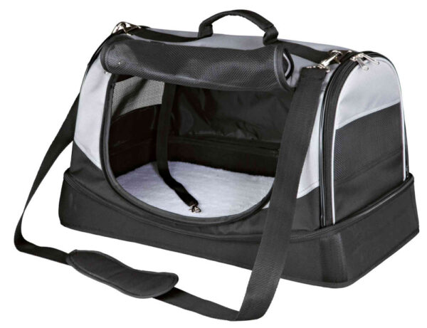 Trabnsportbag/seng Holly Polyester Svart/grå max 15kg 50x30x30cm