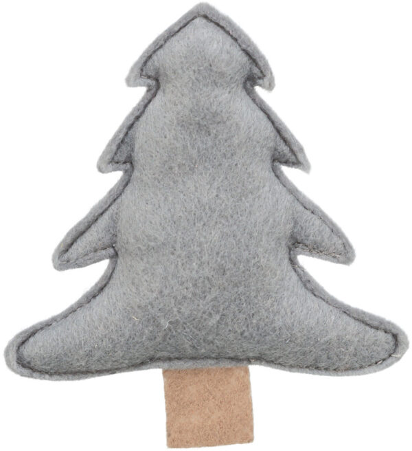 Juleleke katt Juletre Stoff 10,5cm