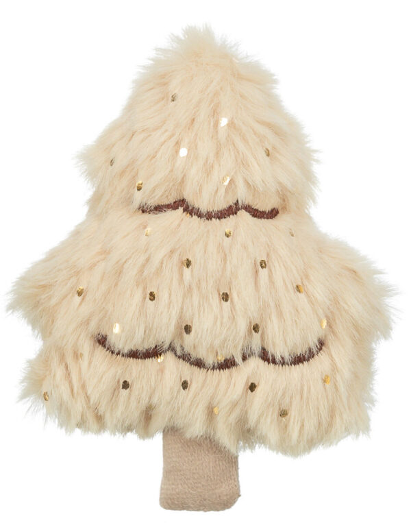 Juleleke katt Juletre Plysj 9,5cm