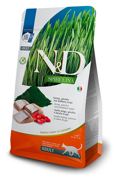 Farmina N&D Cat Spirulina Herring Adult 1,5kg