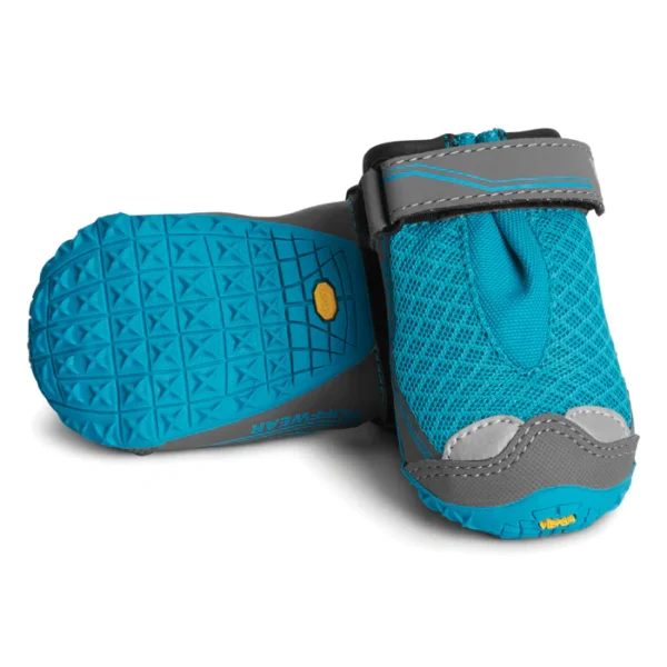 Ruffwear Grip Trex Boots turkis 44mm 4pk