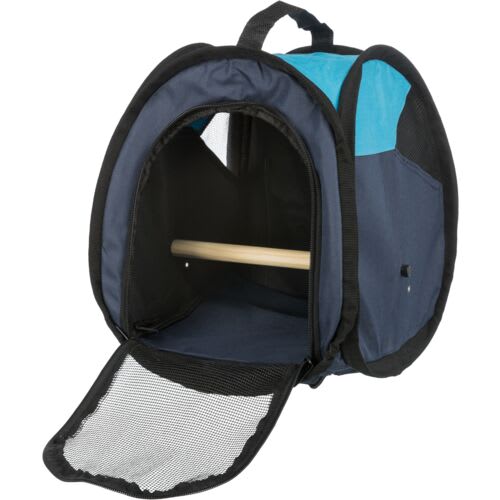 Transportbag til fugl blå 37x37x32cm