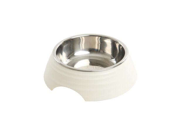 Buster frosted ripple skål matt hvit S 0,16L