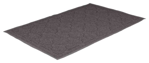 Teppe til kattebakke PVC grå XXL 60x90cm