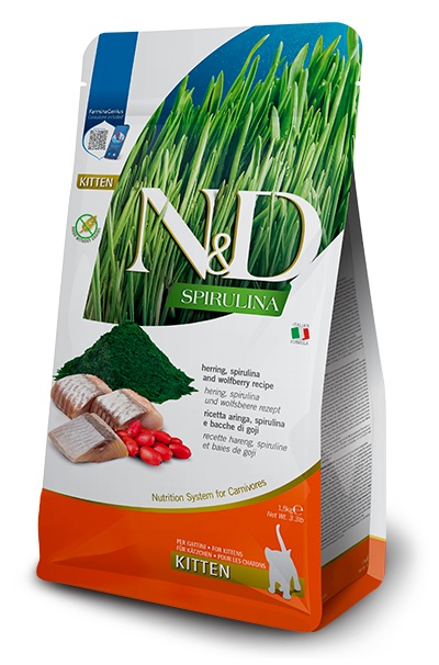 Farmina N&D Cat Spirulina Herring Kitten 1,5kg