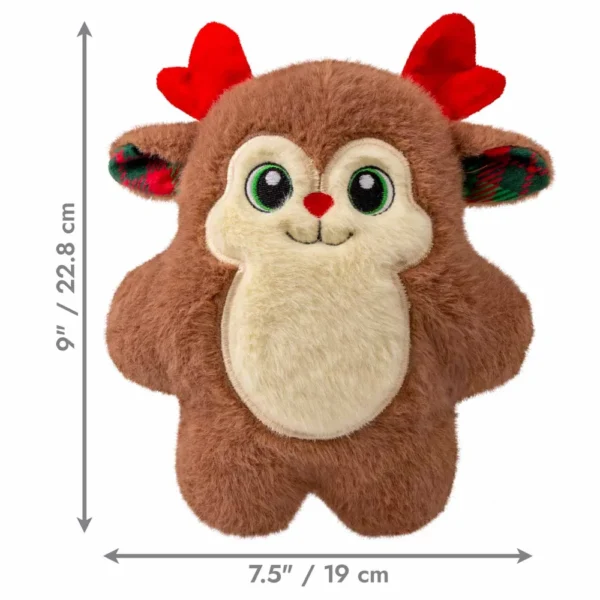KONG Holiday Juleleke Snuzzles Reindeer S 17x14x6cm