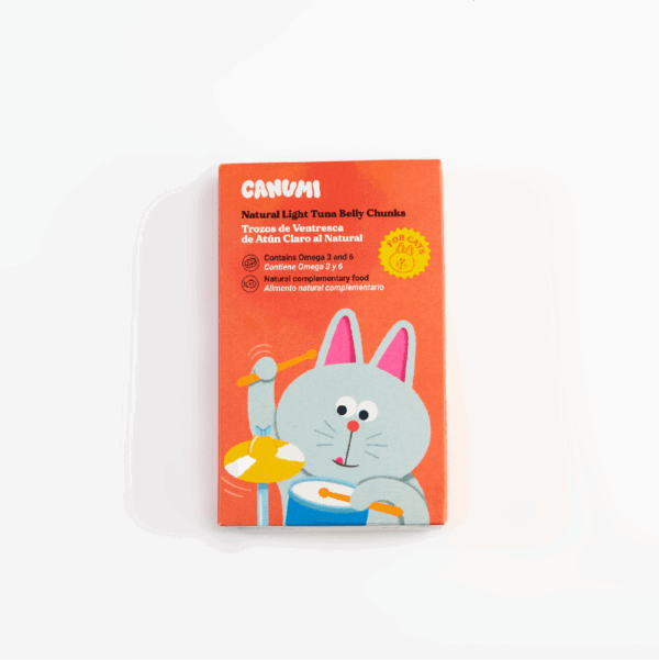 Canumi Cat Natural Tuna Belly Chunks 120g