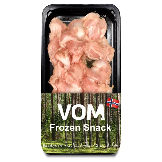 Vom og hundemat Frozen Snack Kyllingkrås 250g