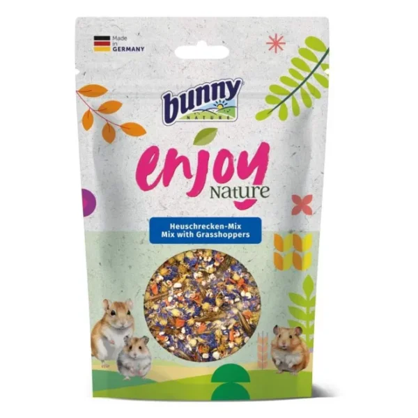 Bunny Nature Enjoy Nature Mix w/grasshoppers 50g