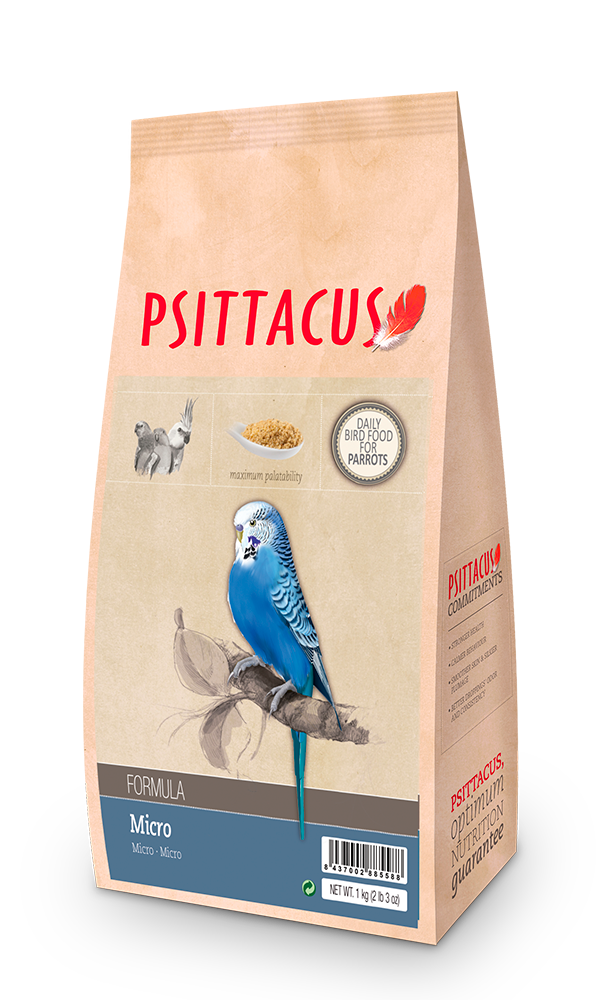 Psittacus Micro Vedlikehold 350g