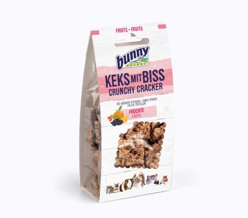 Bunny Nature Crunchy Crackers Fruits 50g