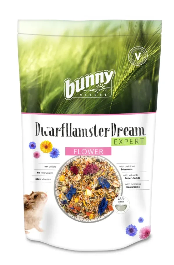 Bunny Nature DwarfhamsterDream Expert Flower 500g