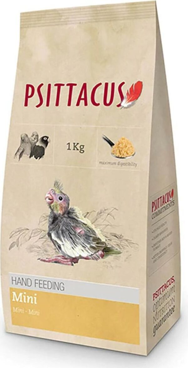 Psittacus Mini Håndoppmatningsfôr 1kg