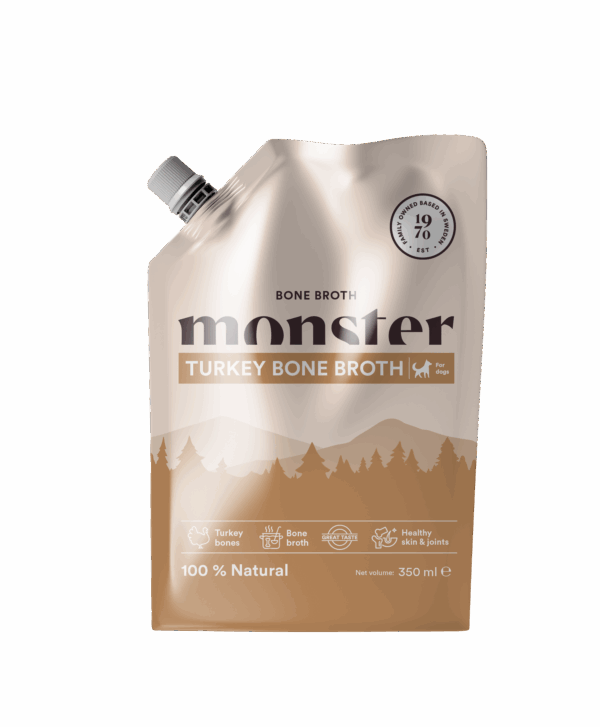 Monster Dog Bone Broth Turkey 350m