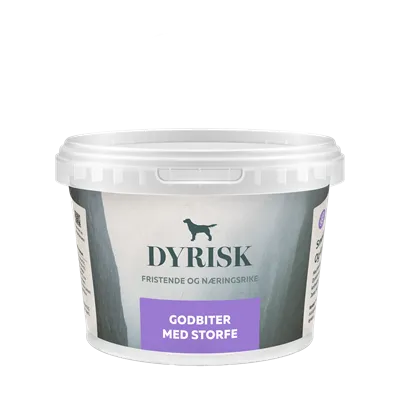 Dyrisk Godbiter Storfe 300g