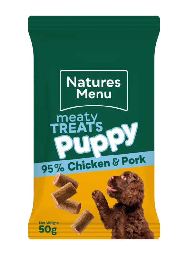 Natures Menu Snacks Puppy m/kylling & gris 50g