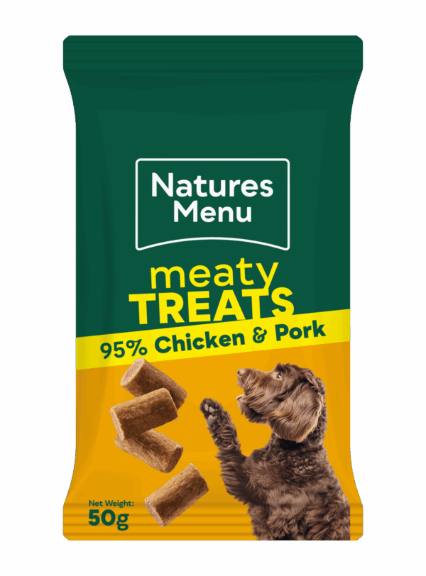 Natures Menu Snacks Hund Kylling & gris 50g