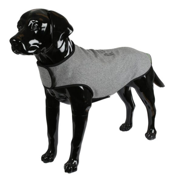 Gresshoppa Tynset ulldekken fôret med fleece grå 45cm