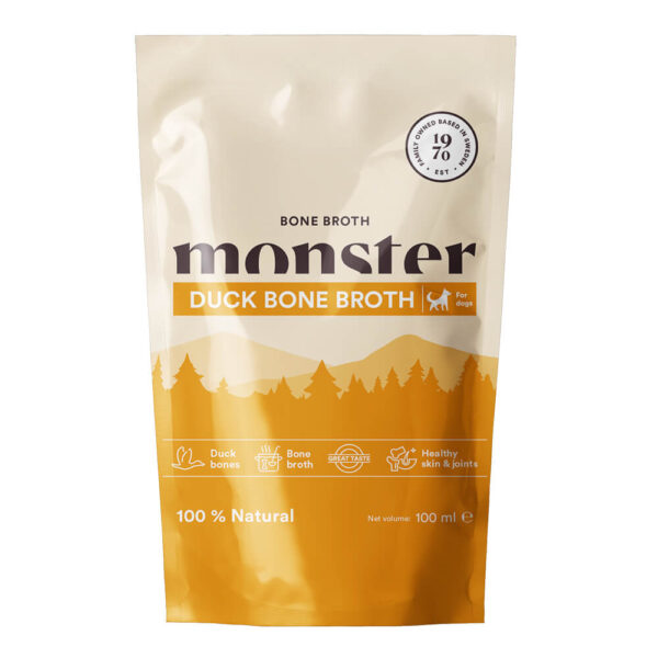 Monster Dog Bone Broth Duck 100ml